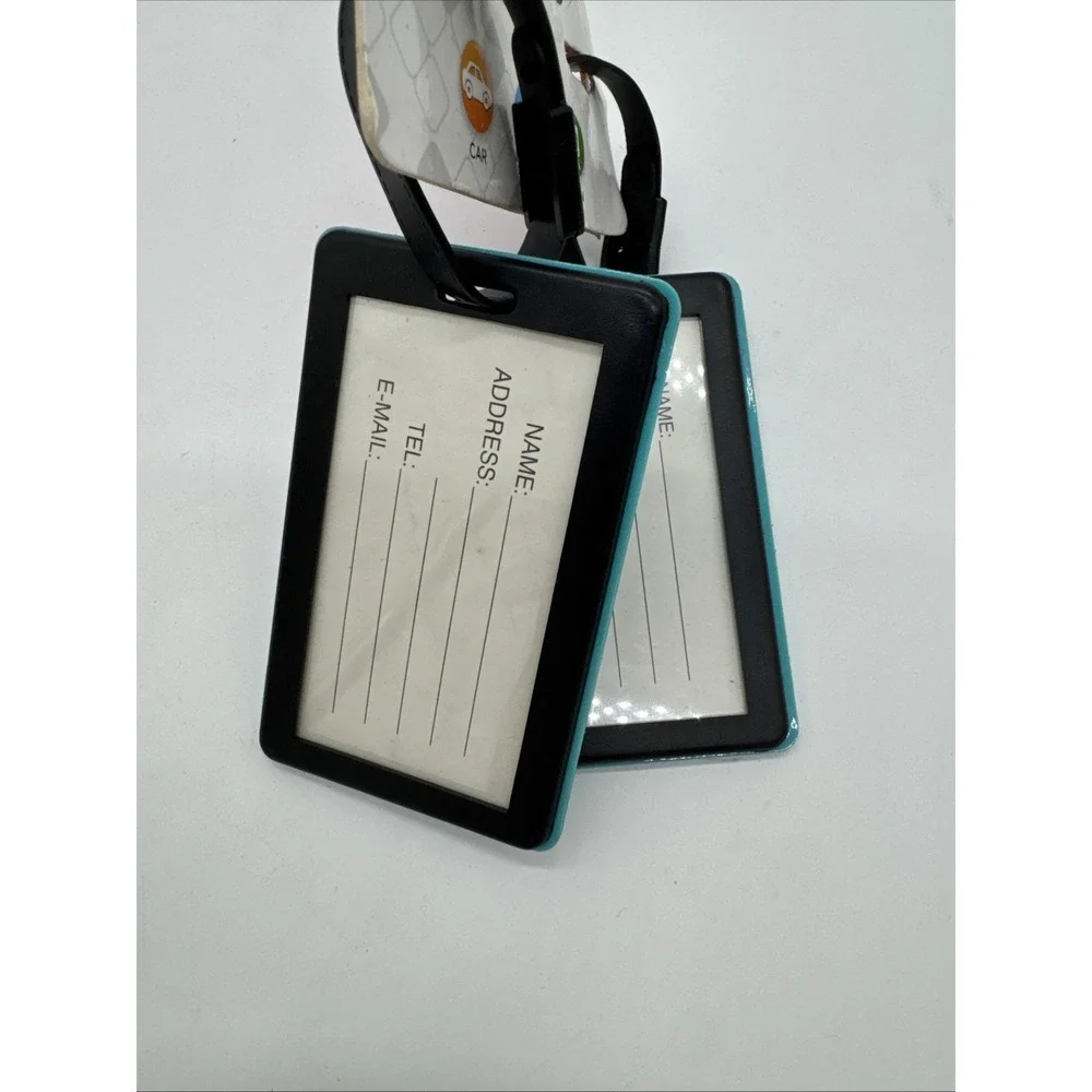 G Force Luggage Tag Travel ID Insert Label Stop Drop Not Your Bag New